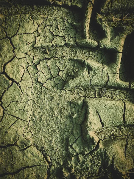 Zehirli ölü kuru toprak sonrası kıyamet arka plan — Stok fotoğraf