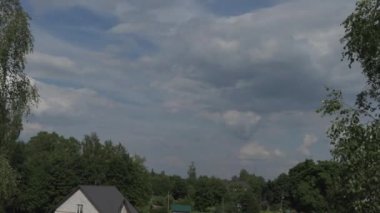 mavi gökyüzü timelapse video beyaz bulutlar