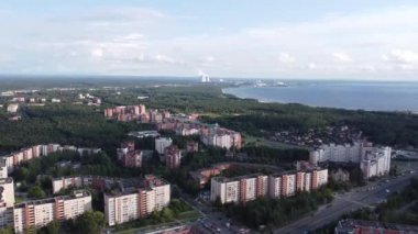 Sosnovy Bor, Leningrad Bölgesi, Rusya. Hava videosu