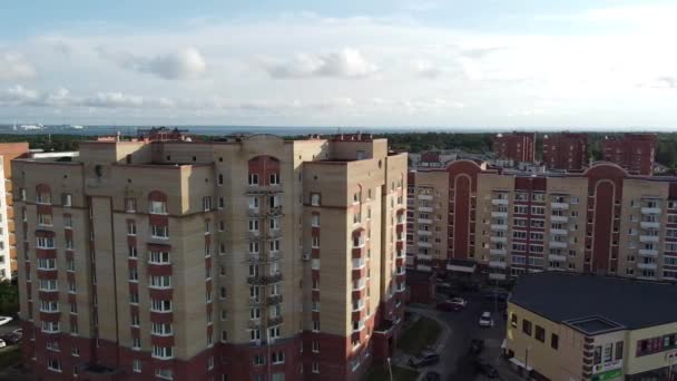 Sosnovy Bor, Leningrad Bölgesi, Rusya. Hava videosu — Stok video