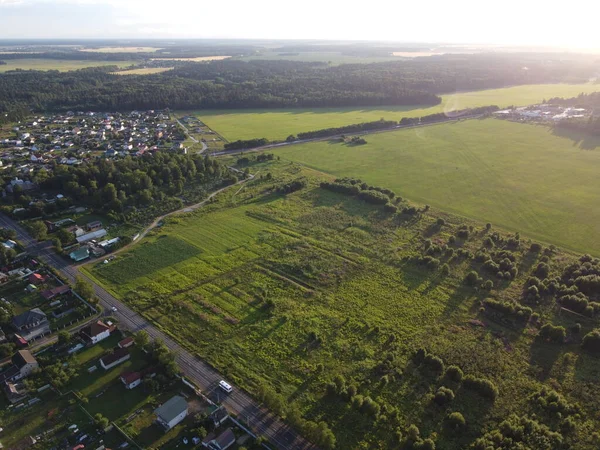 Волосово, Ленінградська область, Росія. Aerial photo — стокове фото