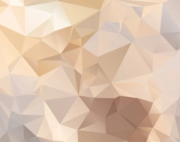 Abstrakter polygonaler Hintergrund in Pastellfarben — Stockvektor