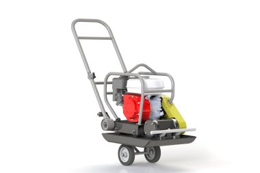 3D modelleme inşaat titreşim plaka bir iki zamanlı içten yanmalı motoru ile. Seri üretim için hazırlanan mühendislik benim projesidir.