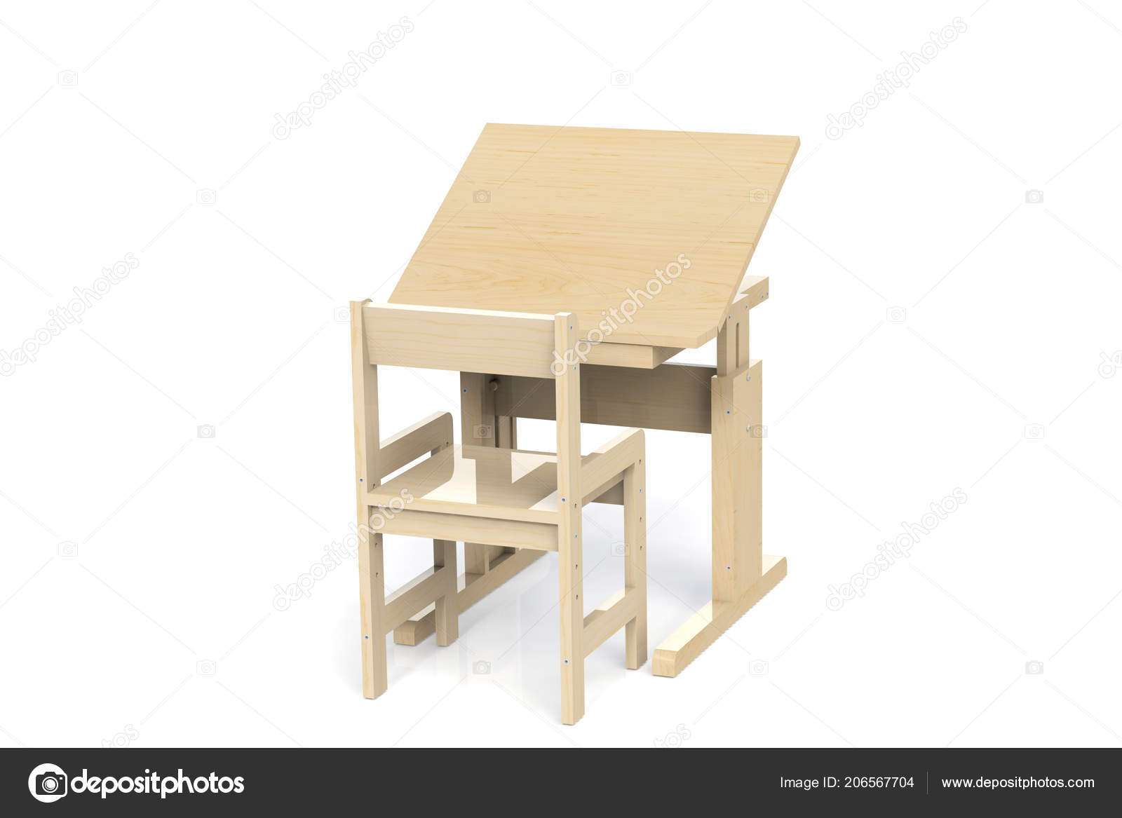 childrens small wooden table and chairs