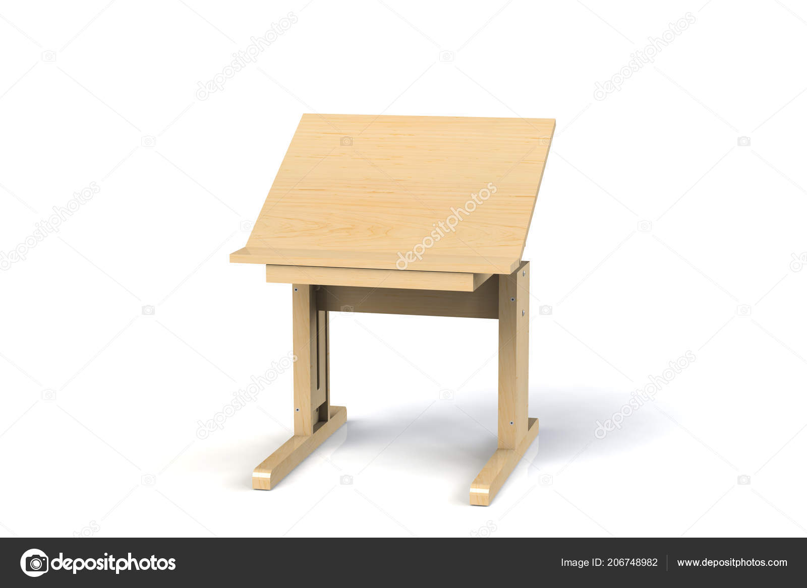 adjustable height children's table