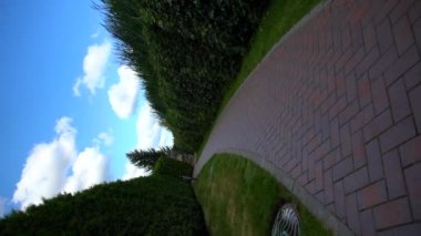 köy yolunda 360 derece çevir rotasyon