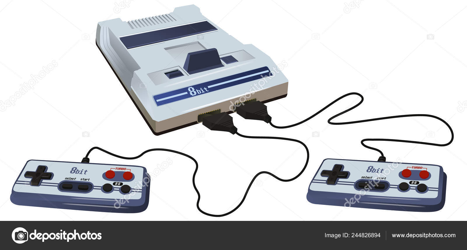 classic video game console