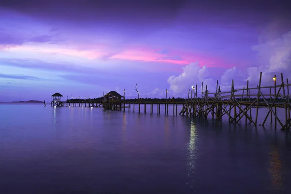 Exotic Paradise Travel Tourism Vacations Concept Tropical Resort Mak Island — Stock Photo, Image