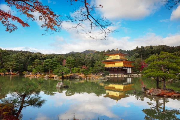 Kinkakuji Tapınağı Kyoto Japonya Altın Köşk — Stok fotoğraf