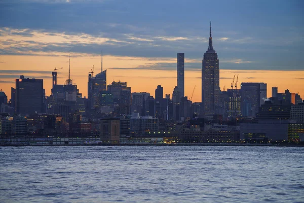 Skyline Ciudad Nueva York Nueva York Estados Unidos — Foto de Stock