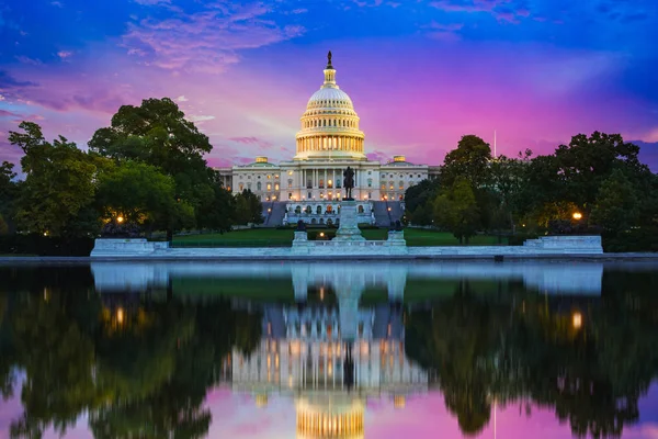 Das Kapitol Der Vereinigten Staaten Washington Usa — Stockfoto