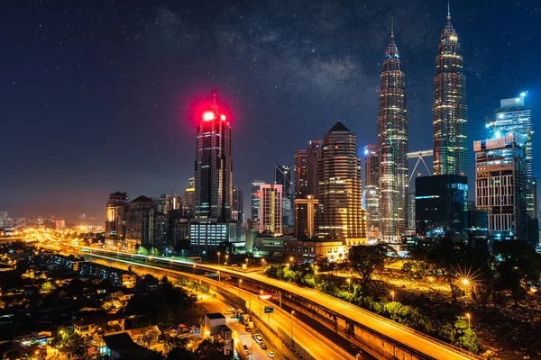 Kuala Lumpur Skyline Morning Malaysia — Stock Photo, Image