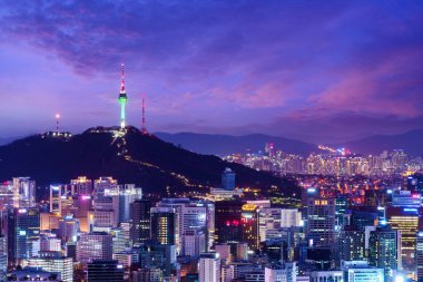 Seoul şehir manzarası