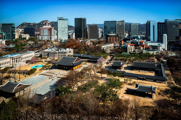 Deoksugung royal palace — Stock Photo, Image