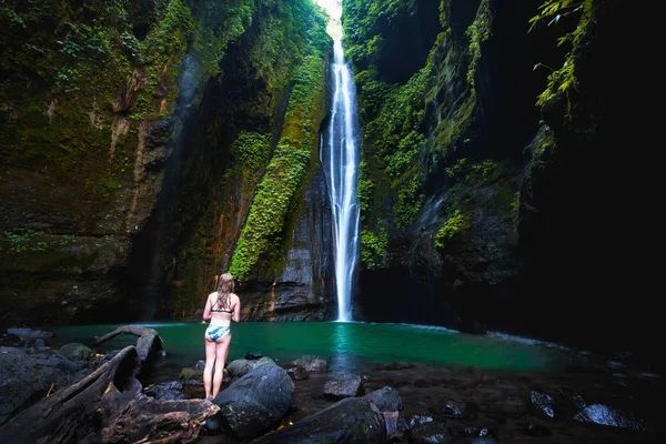 Cachoeira grombong — Fotografia de Stock