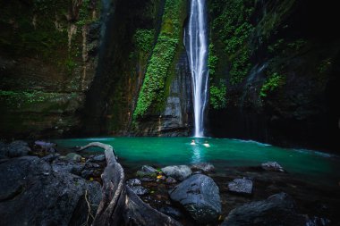 Grombong waterfall, Sekumbul waterfalls, Bali Indonesia clipart