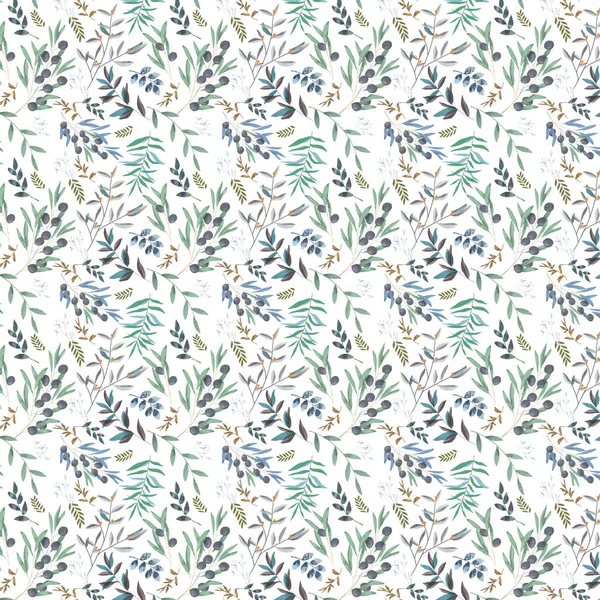 Olive Digitale Clip Art Aquarel Tekenen Bloemen Illustratie Vergelijkbaar — Stockfoto