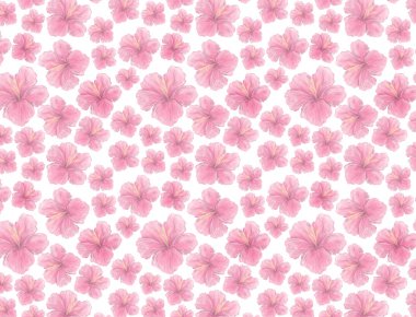 Sulu boya pembe çiçekler çiçekleri arka plan. Düğün kartı, kutlama, davet kartı tasarım.