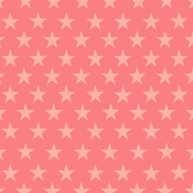 Desen altın yıldız yaşayan mercan arka plan. Altın yıldız eğilim yaşam mercan arka plan 2019.Vintage tarzı desen