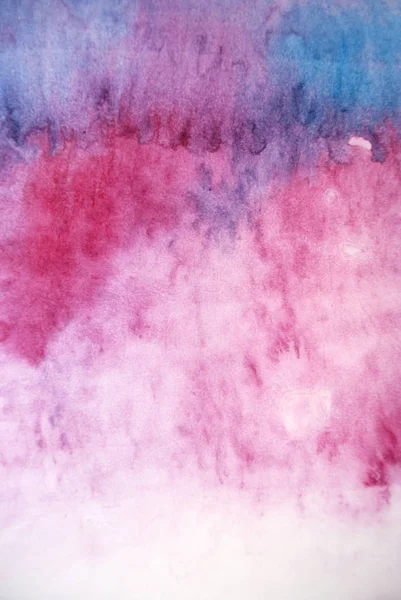 Des éclaboussures de texture aquarelle. Blob abstrait original, papier, pierre, glace, espace, galaxie, taches rose clair cosmique — Photo