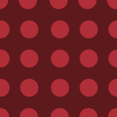 Polka kırmızı Nokta Desen, kırmızı arka plan vintage renk trend irenk