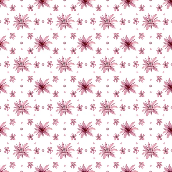ピンクを基調としたセミレスの小さなデザインパターン — ストック写真