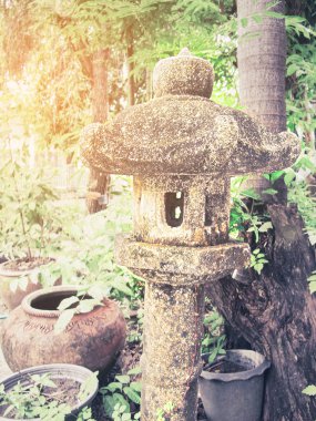 Eski Pagoda Bahçe Dekor heykel