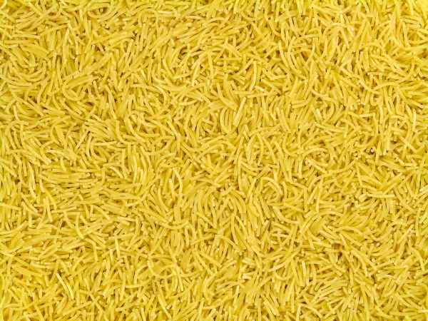 Pasta italiana filini texture vista dall'alto — Foto Stock