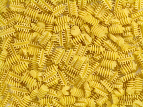 Pasta italiana marziani texture vista dall'alto — Foto Stock