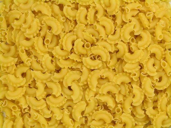 Olasz tészta creste di gallo textúra felülnézet — Stock Fotó