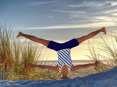 'Kafa kum' kavramı bir 3d kullanarak bileşik bir tasviri rakam modeli