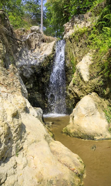 Waterfall at the end of Fairy Stream river in Vietnam — Stock Photo, Image