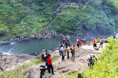 Dam Bri, Vietnam turist kalabalık ziyaret Milli Park