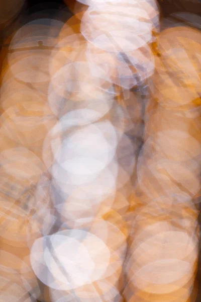 Blur background of gold color bokeh light — Stock Photo, Image