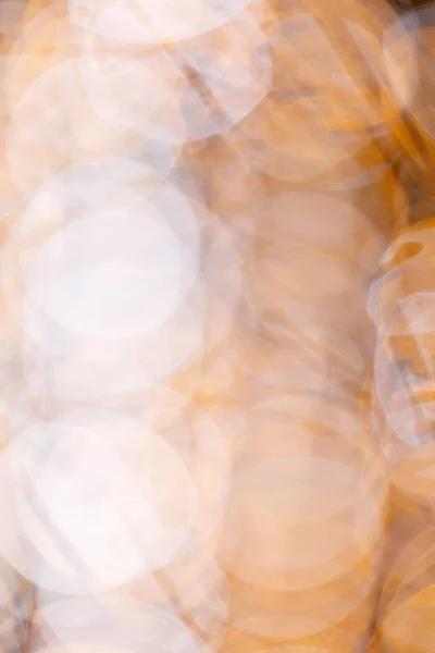 Blur background of gold color bokeh light — Stock Photo, Image