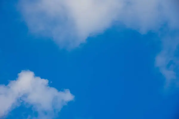 Blue Sky Background Clouds Blue Sky Beautiful Cloud Meadow Plain — Stock Photo, Image