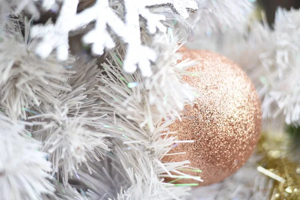 Frohe Weihnachten Und Ein Gutes Neues Jahr Nahaufnahme Von Weihnachtsbaum — Stockfoto