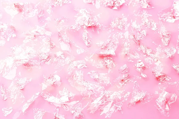 Sparkling pink pastel background, concept of holiday, festival