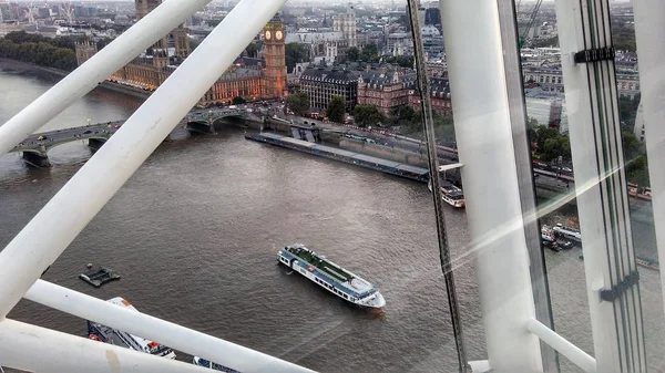 Vista Del Támesis Desde London Eye —  Fotos de Stock
