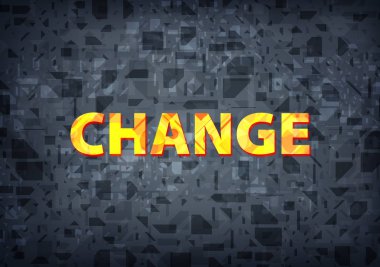 Siyah arka plan üzerinde soyut illüstrasyon izole Değiştir