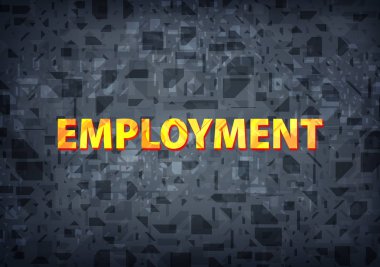 Siyah arka plan üzerinde soyut illüstrasyon izole iş