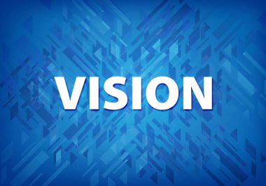 Üzerinde mavi arka plan soyut illüstrasyon izole vizyon