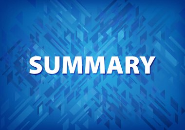 Üzerinde mavi arka plan soyut illüstrasyon izole Özeti