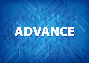 Üzerinde mavi arka plan soyut illüstrasyon izole peşin