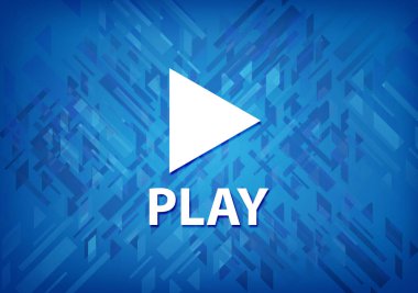 Üzerinde mavi arka plan soyut illüstrasyon izole kullan