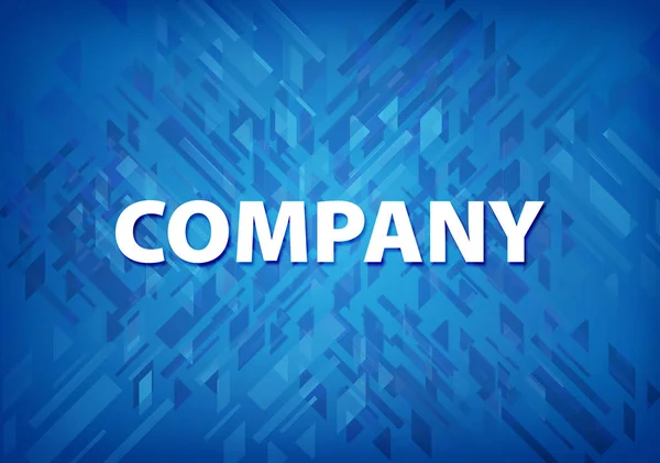 Company Isolated Blue Background Abstract Illustration — Stock Photo, Image