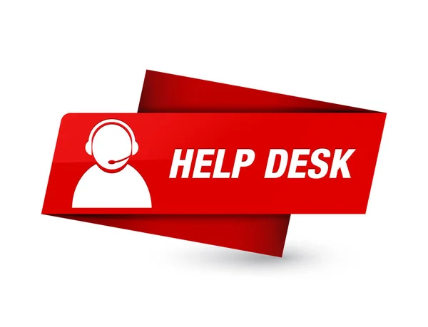 Help Desk Ícone Atendimento Cliente Isolado Ilustração Abstrata Sinal Etiqueta — Fotografia de Stock