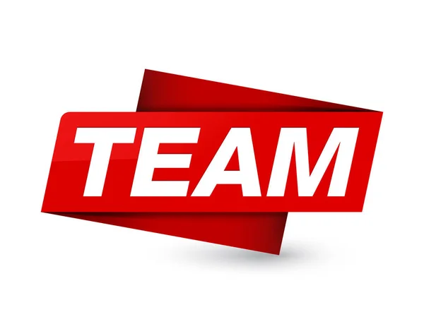 Team Isolated Premium Red Tag Sign Abstract Illustration — Stock Photo, Image