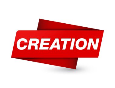 Sigorta primi kırmızı etiket işareti soyut illüstrasyon izole oluşturma