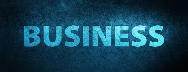 Бізнес Ізольований Спеціальному Синьому Банерному Фоні Абстрактна Ілюстрація — стокове фото